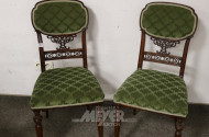 2 engl. Stühle, Mahagoni,
