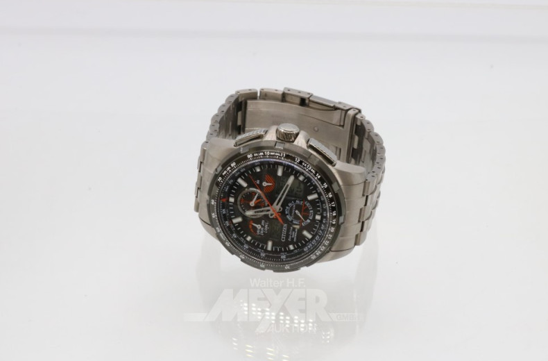 Herrenarmbanduhr CITIZEN Pro Master Sky,