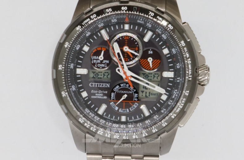 Herrenarmbanduhr CITIZEN Pro Master Sky,