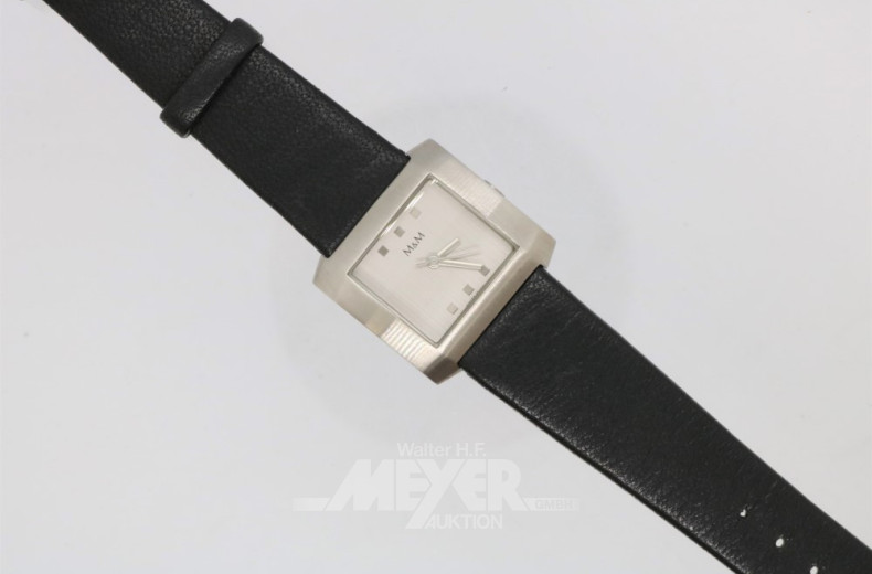 Armbanduhr M&M, Quarzwerk