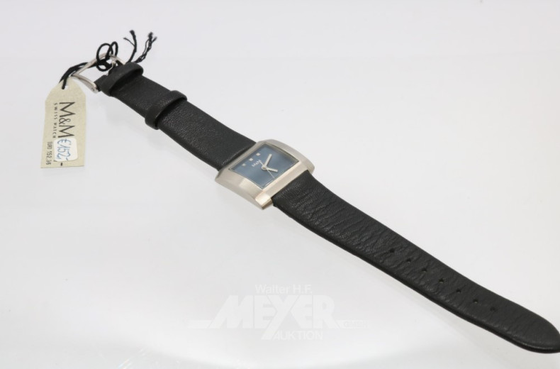 Armbanduhr M&M, Quarzwerk