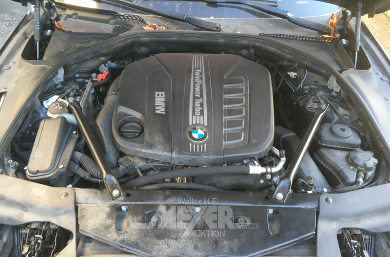 BMW 640d xDrive Gran Coupe, schwarz