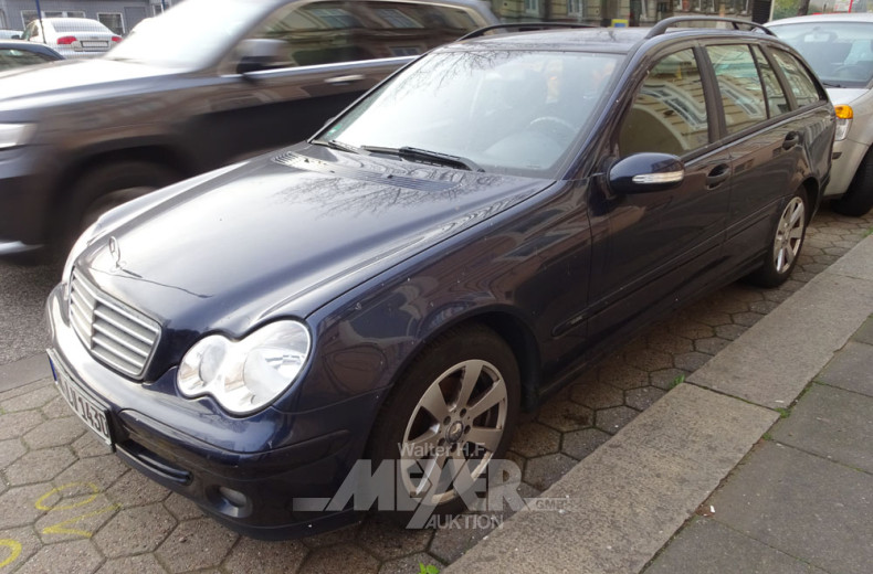MERCEDES BENZ C200 CDI, blau