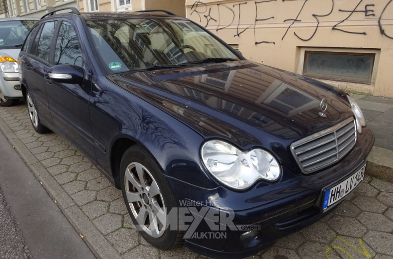 MERCEDES BENZ C200 CDI, blau