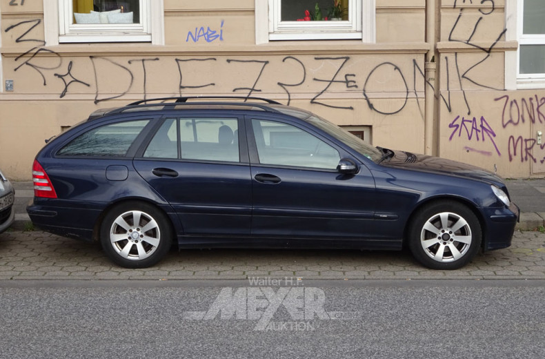 MERCEDES BENZ C200 CDI, blau