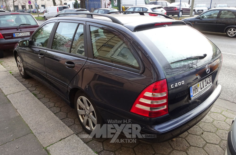 MERCEDES BENZ C200 CDI, blau