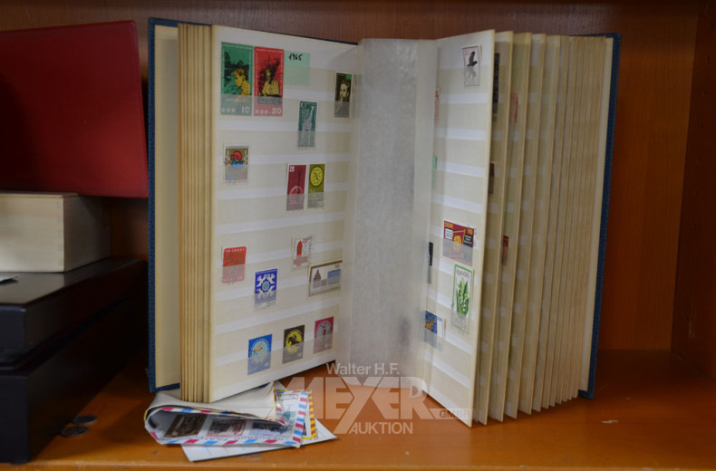 gr. Posten Briefmarken u. Klein-Münzen