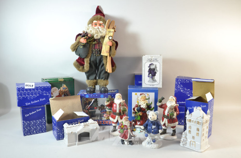 gr. Posten Weihnachtsdekorationen: