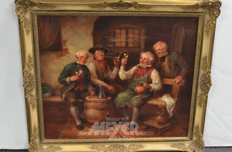 Gemälde ''Im Wirtshaus''