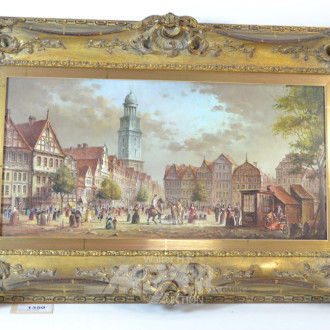 Gemälde ''Stadtansicht Hamburg''