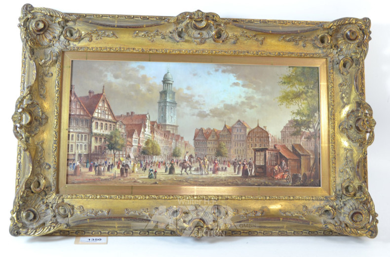 Gemälde ''Stadtansicht Hamburg''