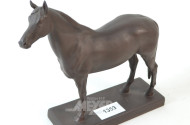 Figur, Böttgersteinzeug ''Pferd'', MEISSEN