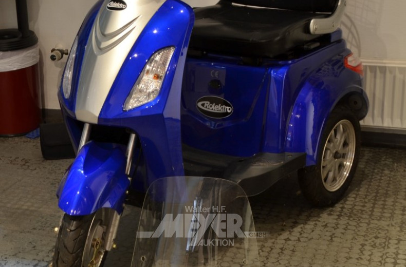 Elektromobil, blau, ROLEKTRO,