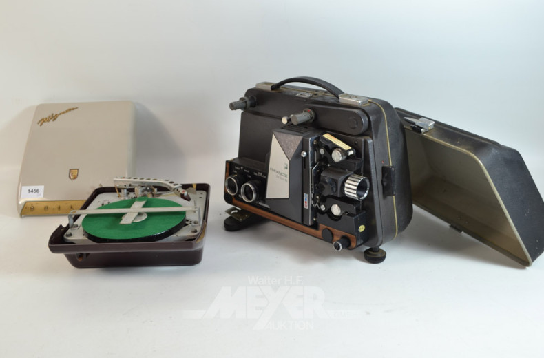 Single-Plattenspieler und 1 alter