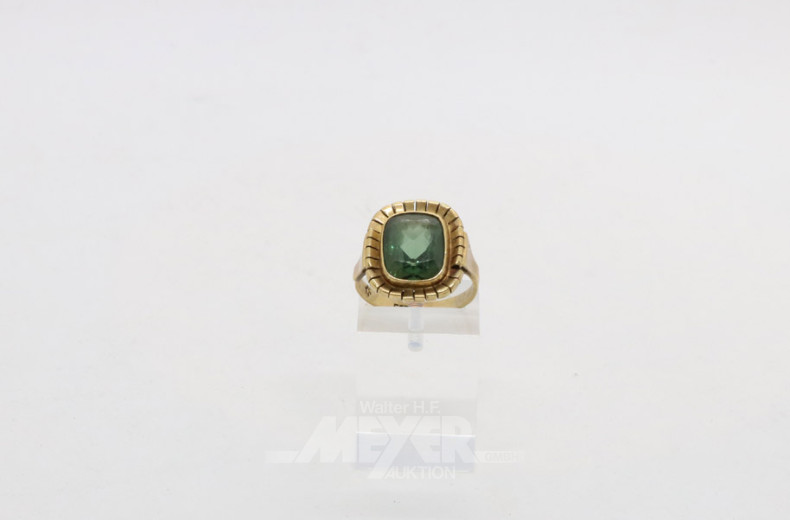 Ring, 585er GG, besetzt mit