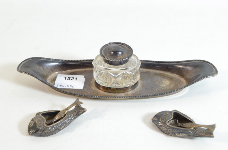 Menage, Silber, 5-tlg.