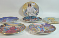 6 Porz.-Sammelteller ''Jesusmotive''