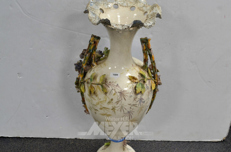 Bodenvase, Keramik, bestoßen