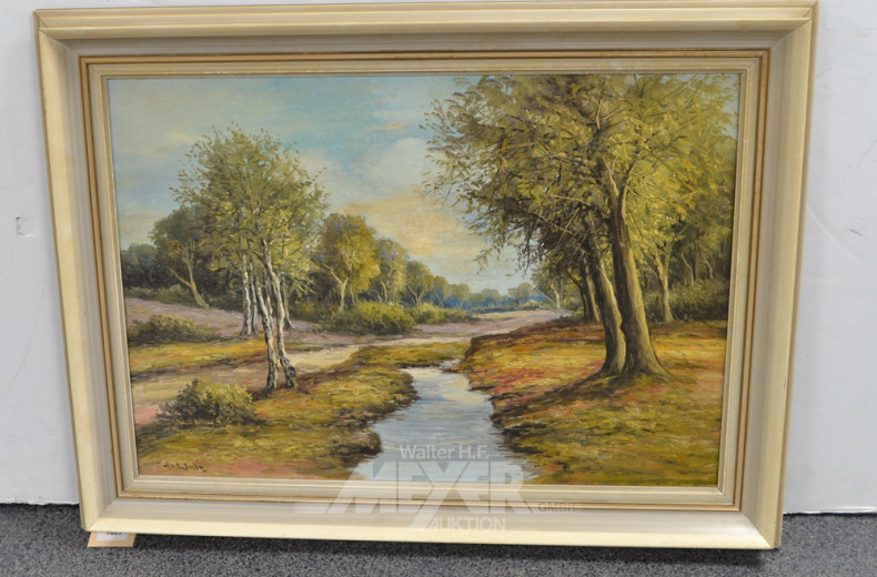 Gemälde ''Flußlandschaft''