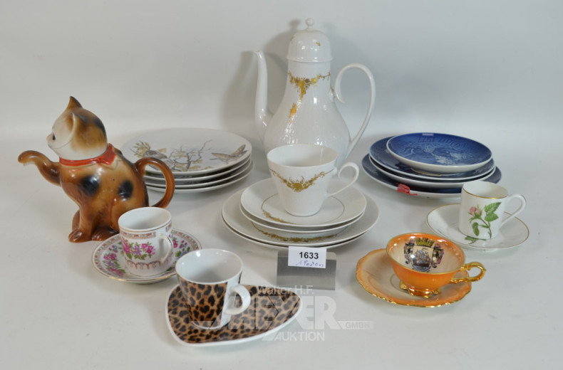 Posten Porzellanteile: