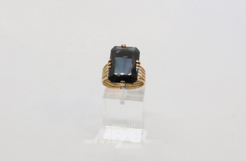 Damenring, 585er GG, (Säuretest)