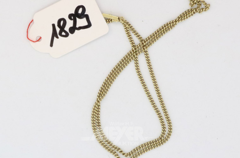 kurzes Kettchen, 585er GG