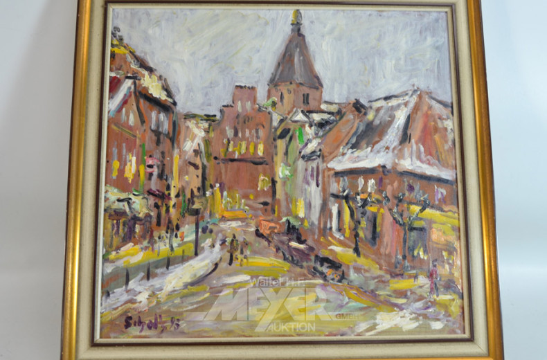 Gemälde ''Stadtansicht''