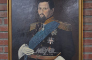 Gemälde - Portrait ''König Frederik''