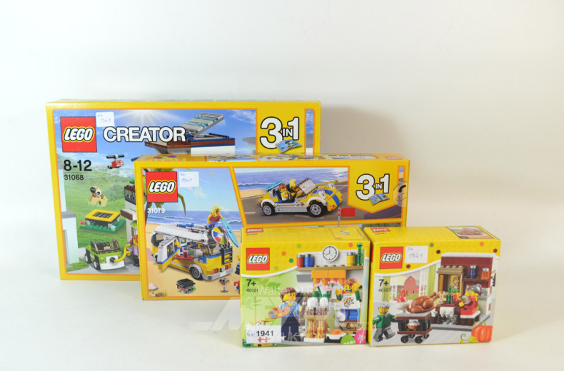 4 LEGO u.a. Creator