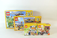 4 LEGO u.a. Creator