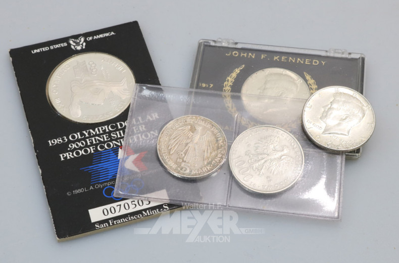 5 Münzen und Medaillen