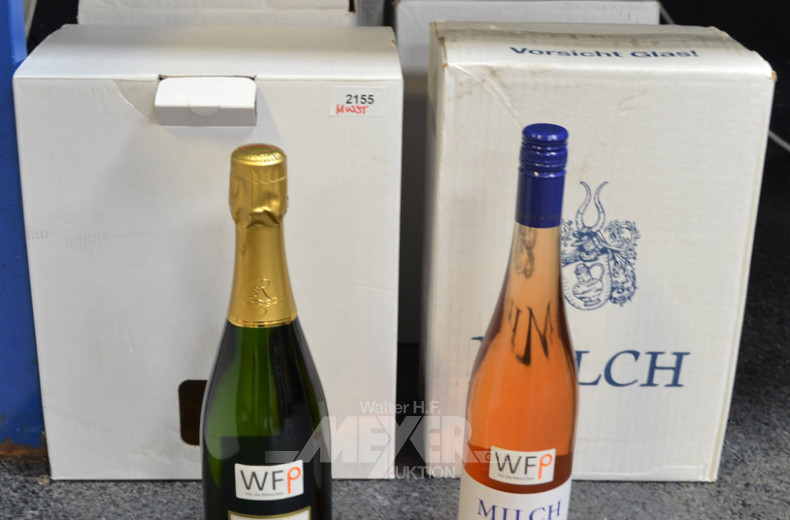 7 Kisten Wein, Rosé Trocken ''MILCH''