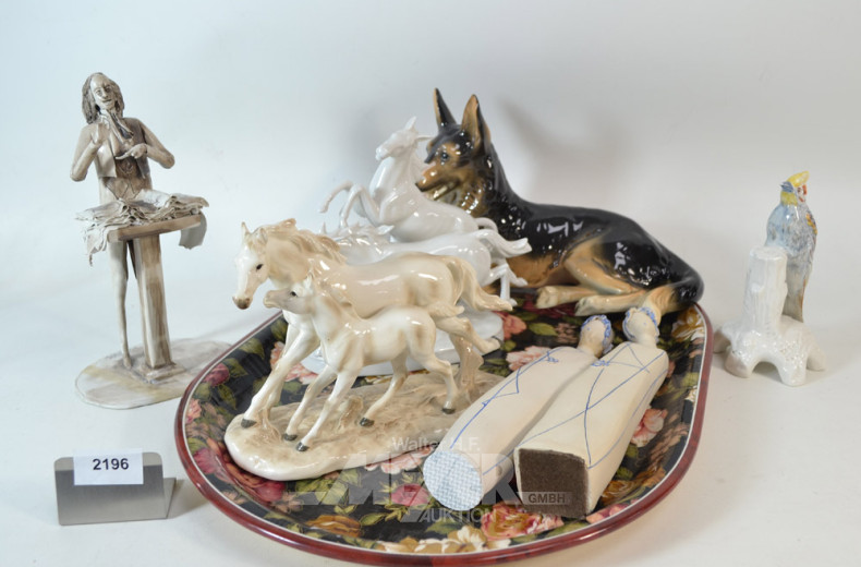 Posten Porz.- und Keramikfiguren