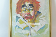 Aquarell ''Clown''
