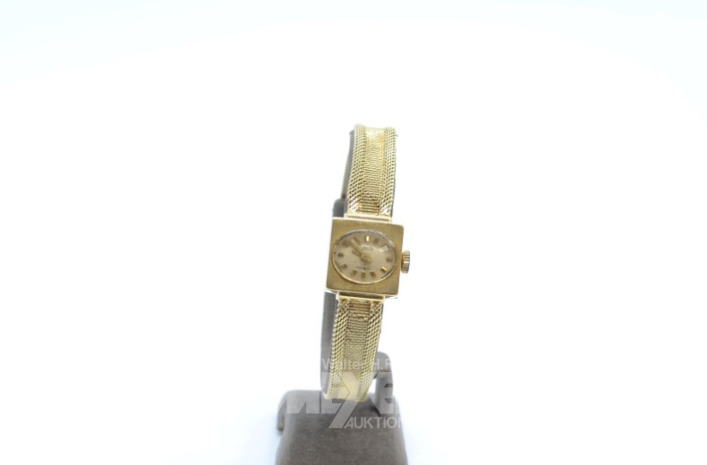 Damenarmbanduhr, PRIMATO, 585er GG