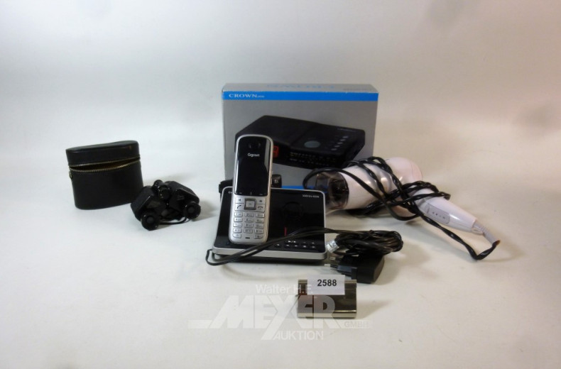 Posten Kleinelektronik: Weckradio,