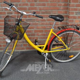 Damen-Fahrrad, gelb 26''
