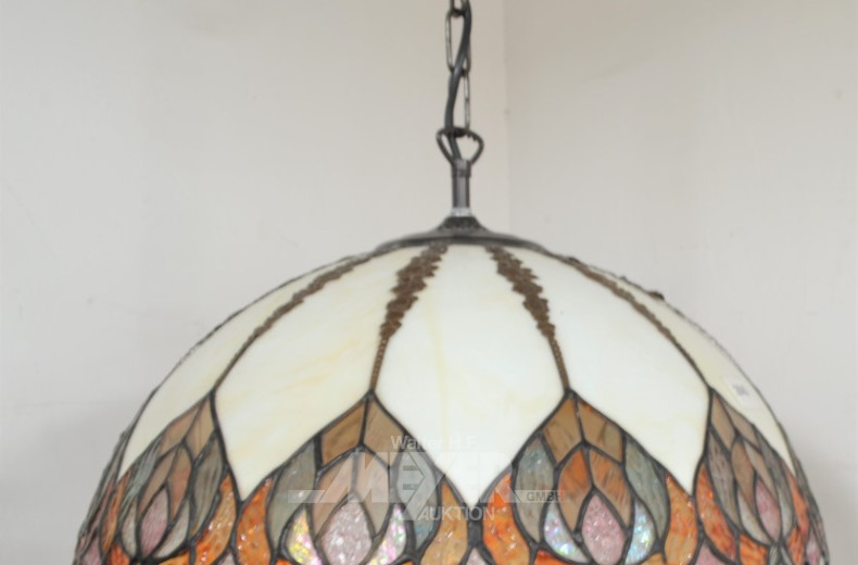 Decken-Hängelampe, Tiffany-Stil