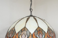 Decken-Hängelampe, Tiffany-Stil