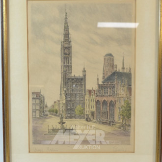 Bild ''Rathaus-Danzig''  30 x 22