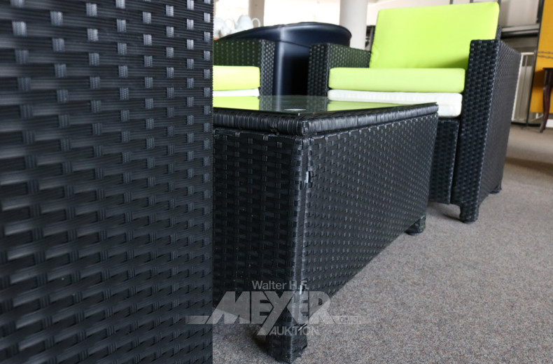 Wintergartengarnitur, 4-tlg..