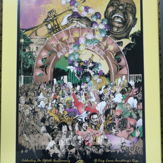gr. Plakat ''New Orleans Mardi Gras,