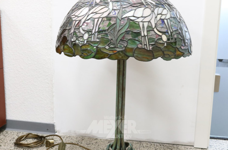 Tischlampe im Tiffany-Stil, Fuß