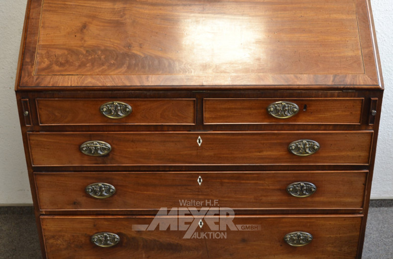 Sekretär, Mahagoni, 5 Schubladen,