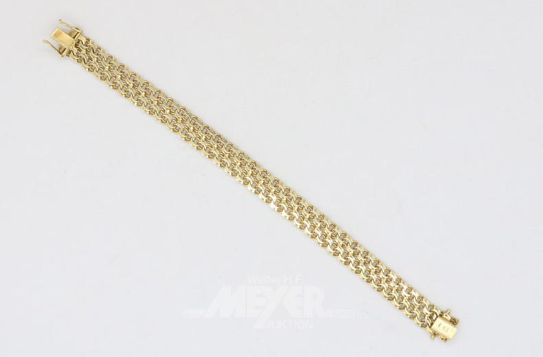 Armband, 585er GG