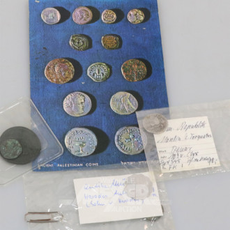 3 antike Münzen