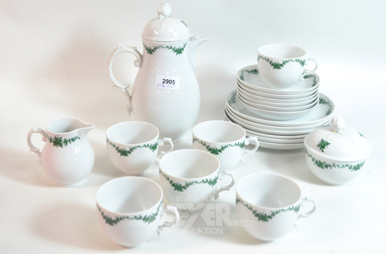 Porz.- Kaffee-Service ''Fürstenberg''