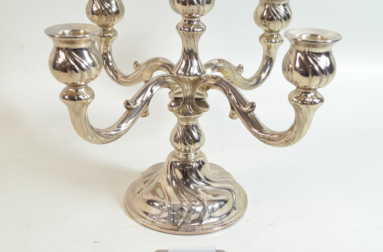 Kerzenleuchter, 835er Silber,
