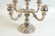 Kerzenleuchter, 835er Silber,