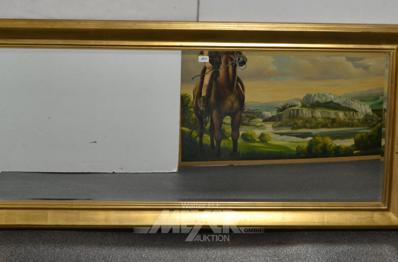 facettierter Wandspiegel